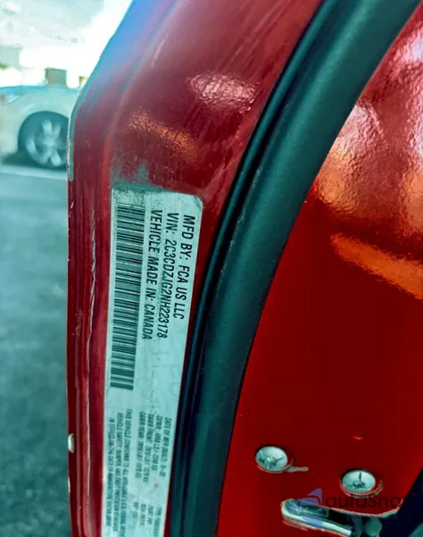 2022 Dodge Challenger Gt z USA, uszkodzony, nr VIN 2C3CDZJG2NH223178